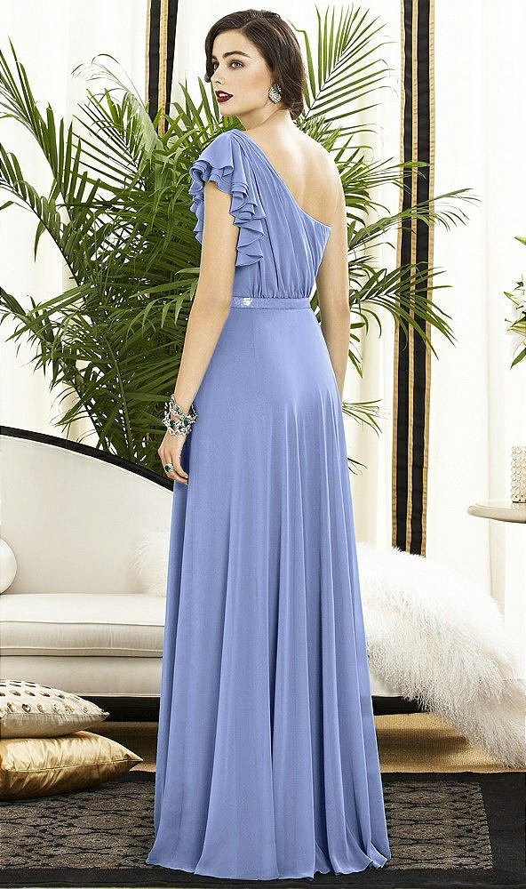 Back View - Periwinkle - PANTONE Serenity Dessy Collection Style 2885