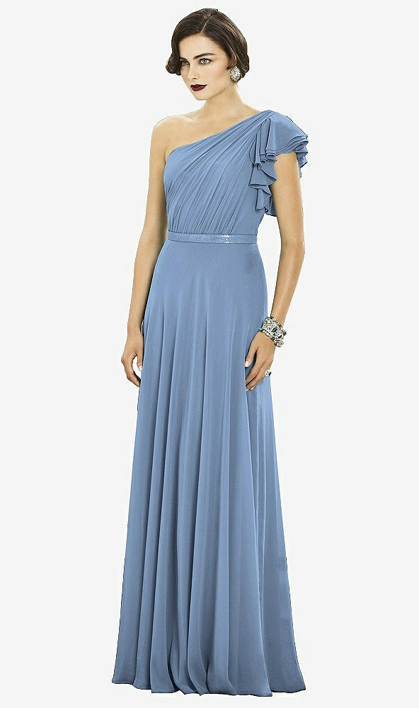 Front View - Windsor Blue Dessy Collection Style 2885