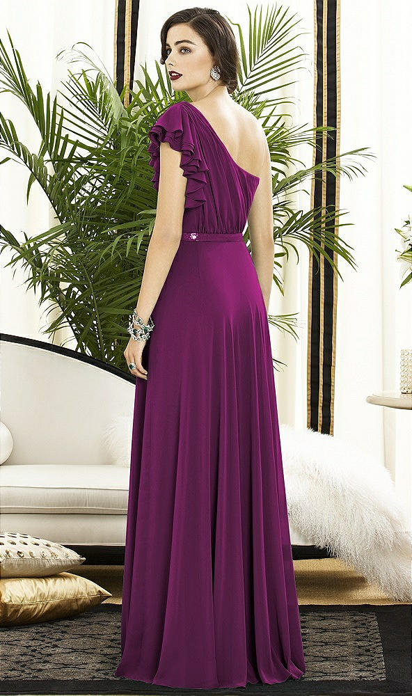 Back View - Wild Berry Dessy Collection Style 2885