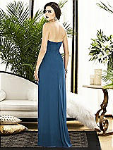 Rear View Thumbnail - Dusk Blue Dessy Collection Style 2879