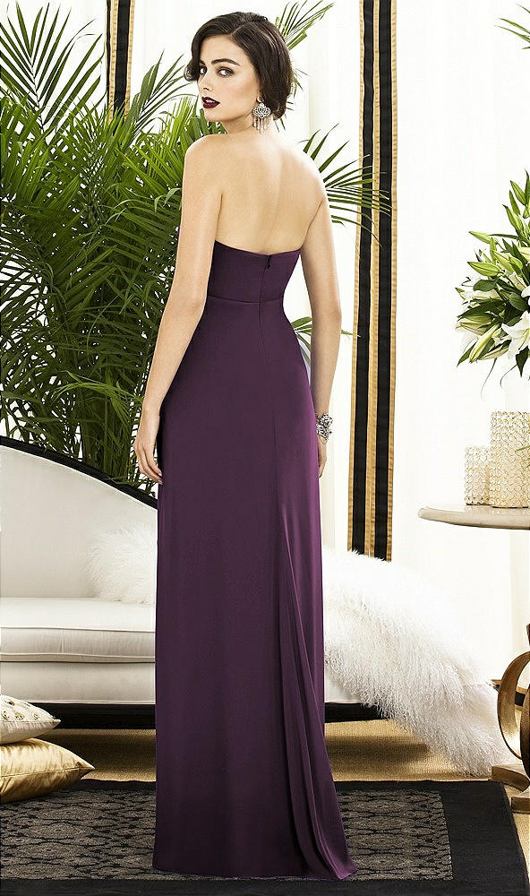 Back View - Aubergine Dessy Collection Style 2879