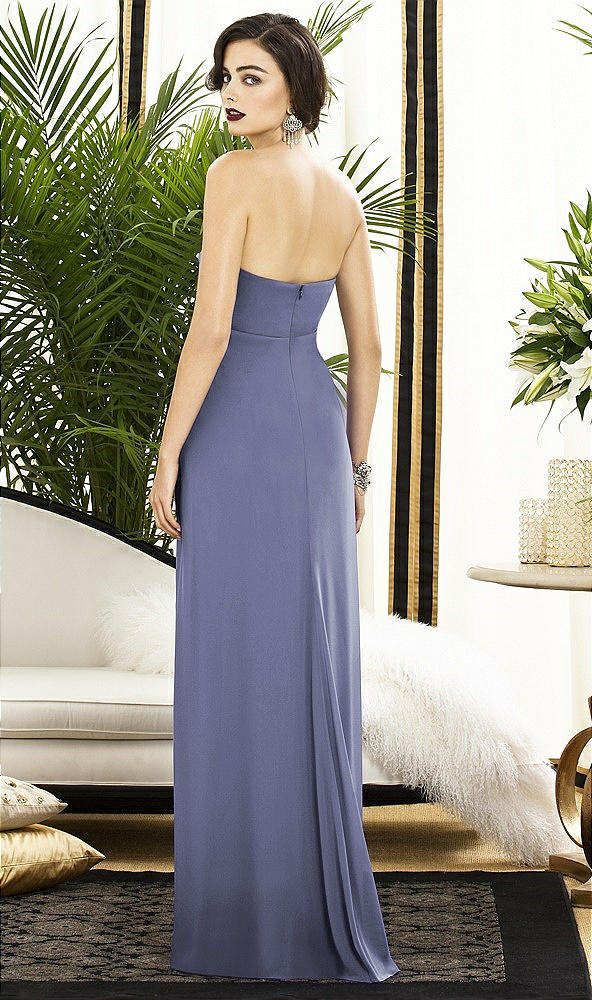 Back View - French Blue Dessy Collection Style 2879