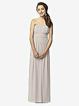 Front View Thumbnail - Taupe Junior Bridesmaid Style JR519