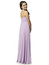 Rear View Thumbnail - Pale Purple Junior Bridesmaid Style JR518