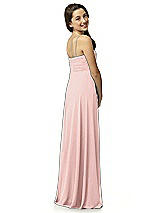 Rear View Thumbnail - Rose - PANTONE Rose Quartz Junior Bridesmaid Style JR518