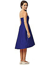 Rear View Thumbnail - Electric Blue Junior Bridesmaid Dress JR516