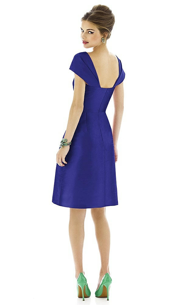Back View - Electric Blue Alfred Sung Style D576