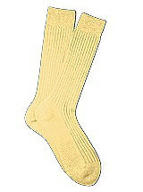 Rear View Thumbnail - Sunflower Men's Socks in Wedding Colors by After Six