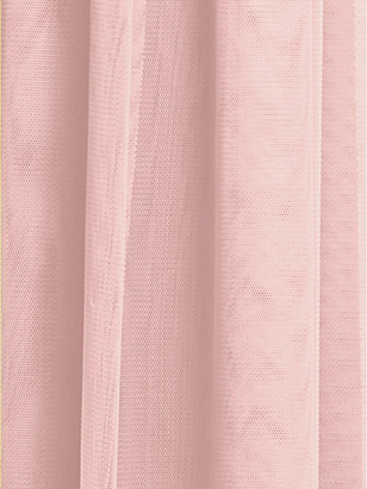 Front View - Rose - PANTONE Rose Quartz Soft Tulle Fabric by the Yard