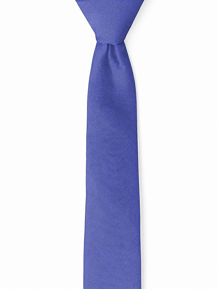 Front View - Bluebell Peau de Soie Narrow Ties by After Six