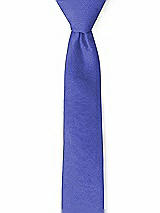Front View Thumbnail - Bluebell Peau de Soie Narrow Ties by After Six