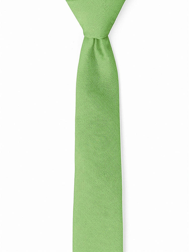 Front View - Appletini Peau de Soie Narrow Ties by After Six