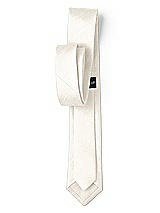 Rear View Thumbnail - Ivory Dupioni Narrow Ties by After Six