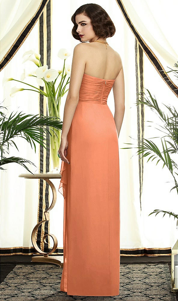 Back View - Sweet Melon Dessy Collection Style 2895
