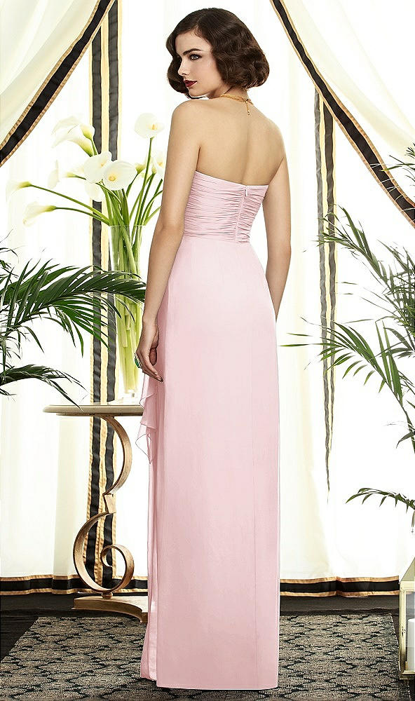 Back View - Ballet Pink Dessy Collection Style 2895