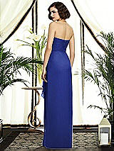 Rear View Thumbnail - Cobalt Blue Dessy Collection Style 2895