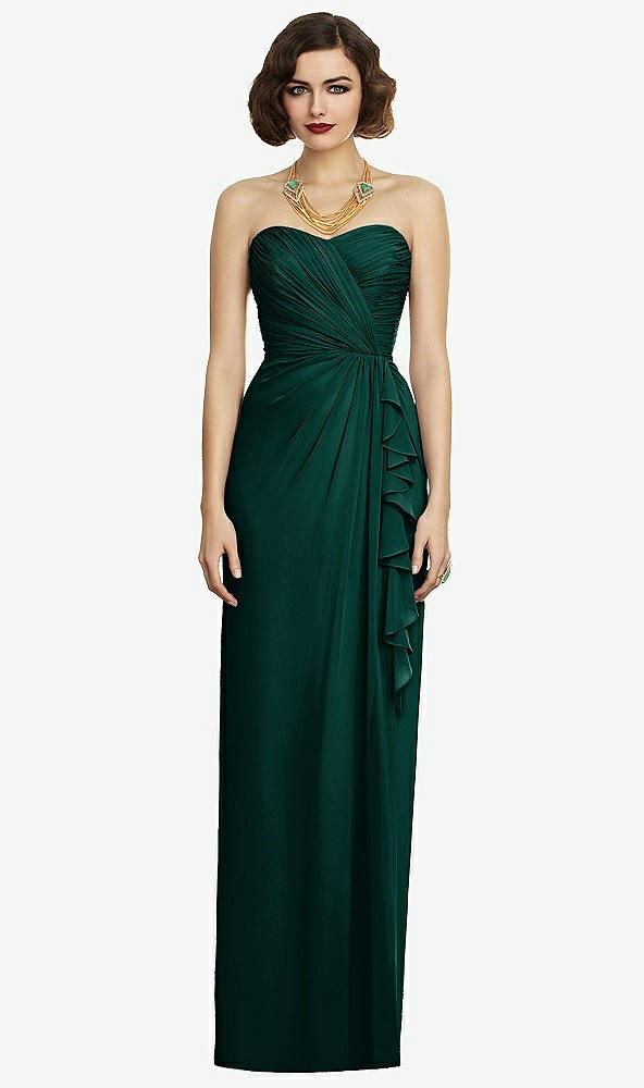 Front View - Evergreen Dessy Collection Style 2895