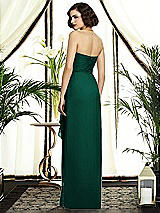 Rear View Thumbnail - Hunter Green Dessy Collection Style 2895