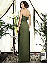 Rear View Thumbnail - Olive Green Dessy Collection Style 2895