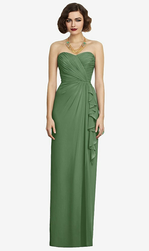 Front View - Vineyard Green Dessy Collection Style 2895