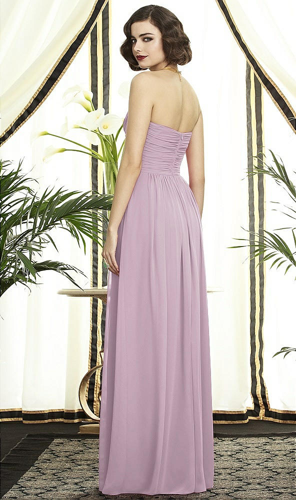 Back View - Suede Rose Dessy Collection Style 2896