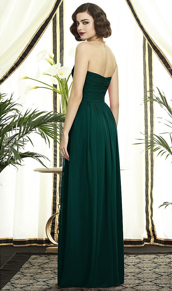 Back View - Evergreen Dessy Collection Style 2896