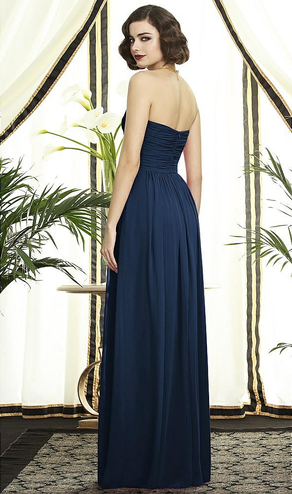 Back View - Midnight Navy Dessy Collection Style 2896