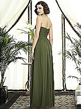 Rear View Thumbnail - Olive Green Dessy Collection Style 2896