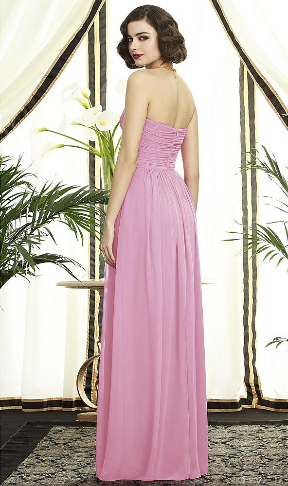 Back View - Powder Pink Dessy Collection Style 2896
