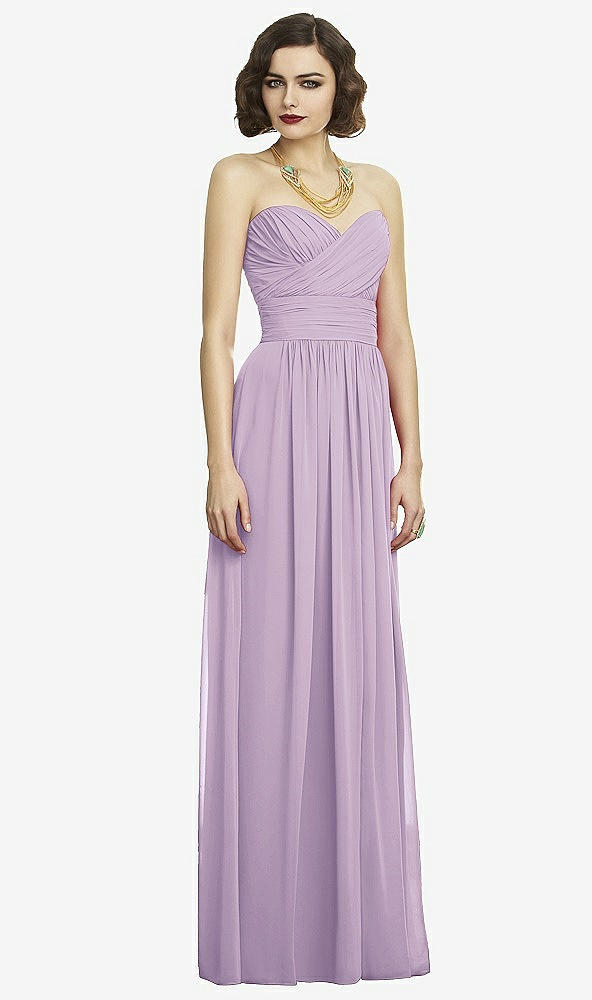 Front View - Pale Purple Dessy Collection Style 2896