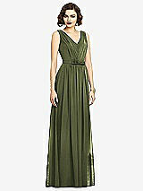 Front View Thumbnail - Olive Green Dessy Collection Style 2897