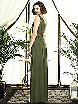 Rear View Thumbnail - Olive Green Dessy Collection Style 2897