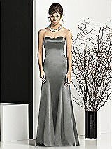 Front View Thumbnail - Charcoal Gray After Six Bridesmaids Style 6673