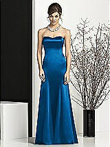 Front View Thumbnail - Cerulean After Six Bridesmaids Style 6673