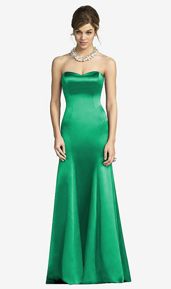 Front View - Pantone Emerald After Six Bridesmaids Style 6673