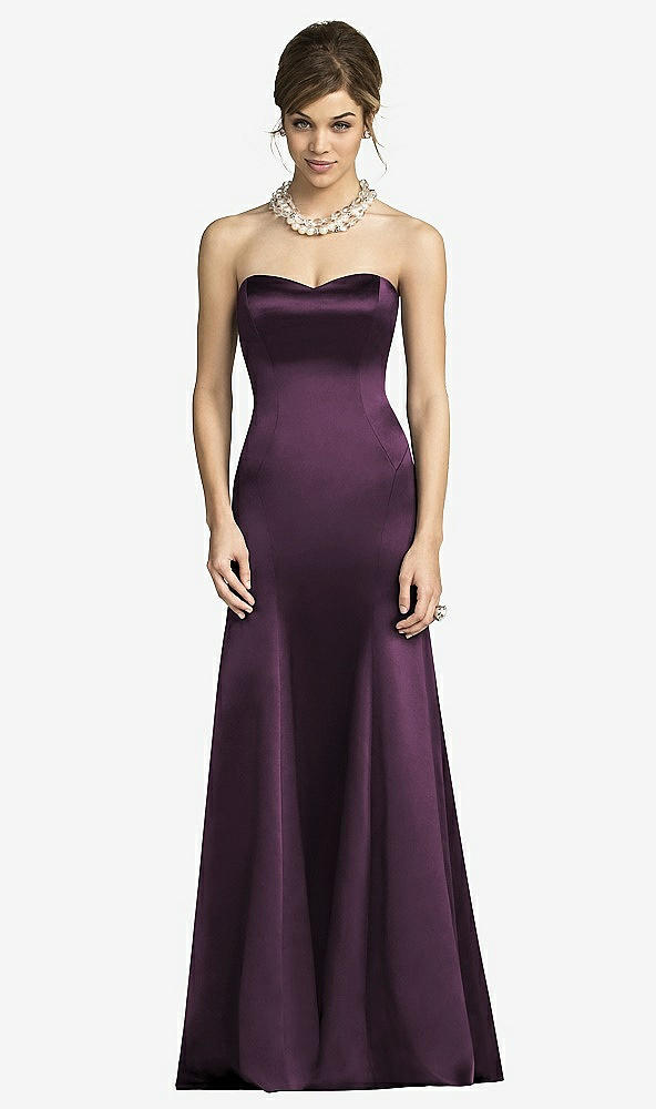 Front View - Aubergine After Six Bridesmaids Style 6673
