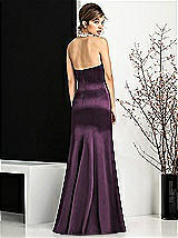 Rear View Thumbnail - Aubergine After Six Bridesmaids Style 6673