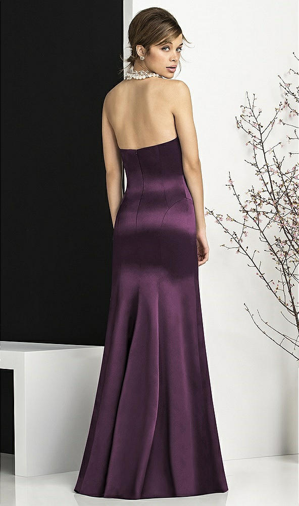 Back View - Aubergine After Six Bridesmaids Style 6673