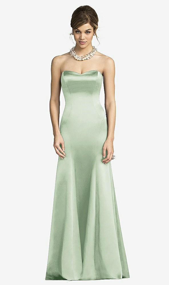 Front View - Celadon After Six Bridesmaids Style 6673