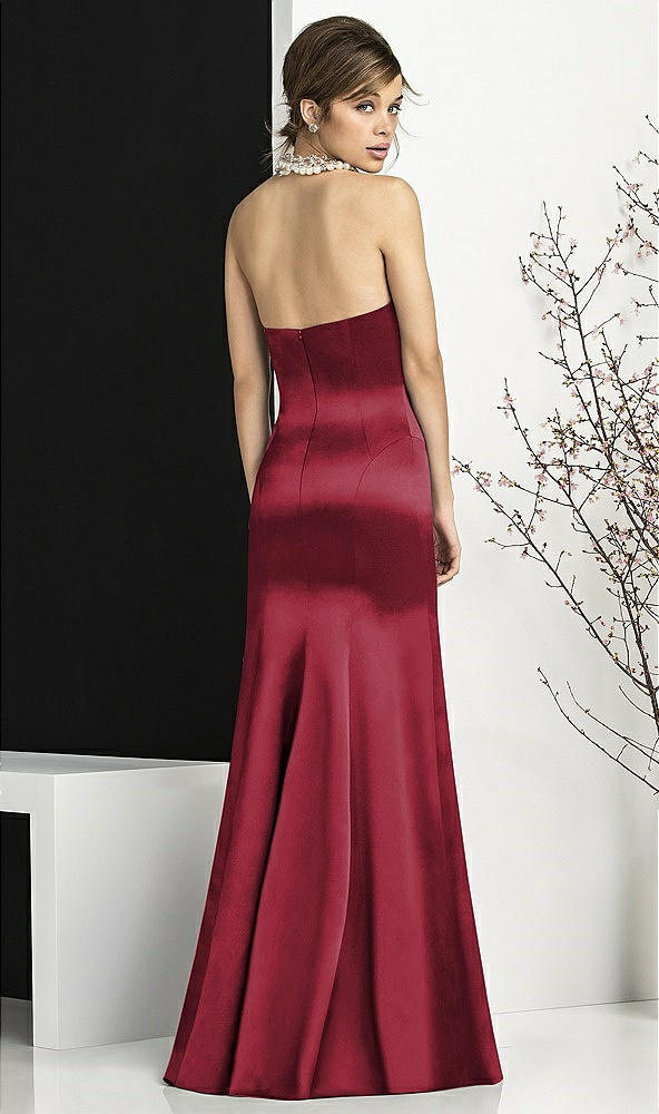 Back View - Claret After Six Bridesmaids Style 6673