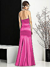 Rear View Thumbnail - Fuchsia After Six Bridesmaids Style 6673
