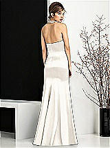 Rear View Thumbnail - Ivory After Six Bridesmaids Style 6673