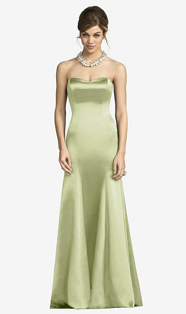 Front View - Mint After Six Bridesmaids Style 6673