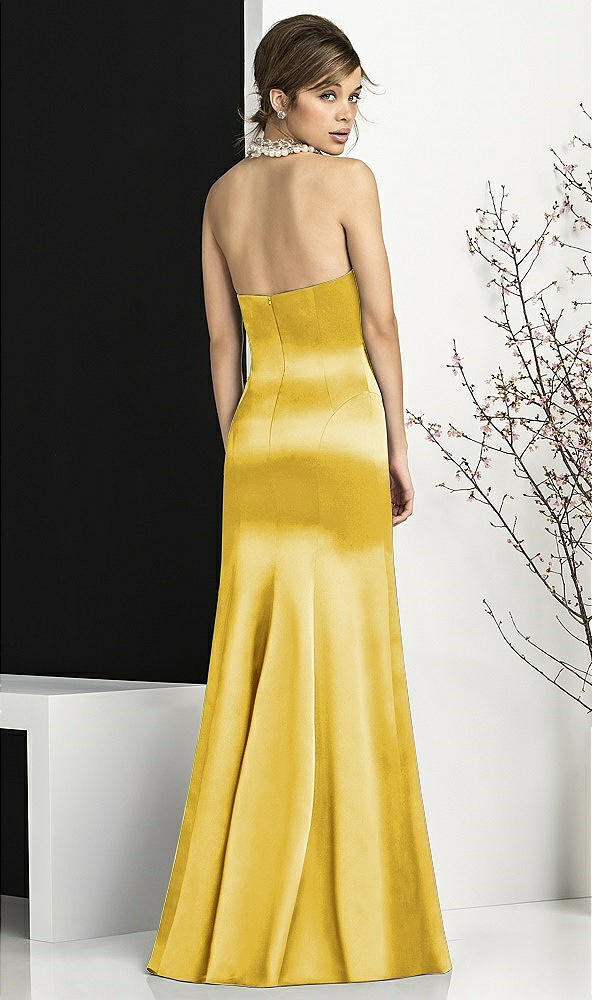 Back View - Marigold After Six Bridesmaids Style 6673