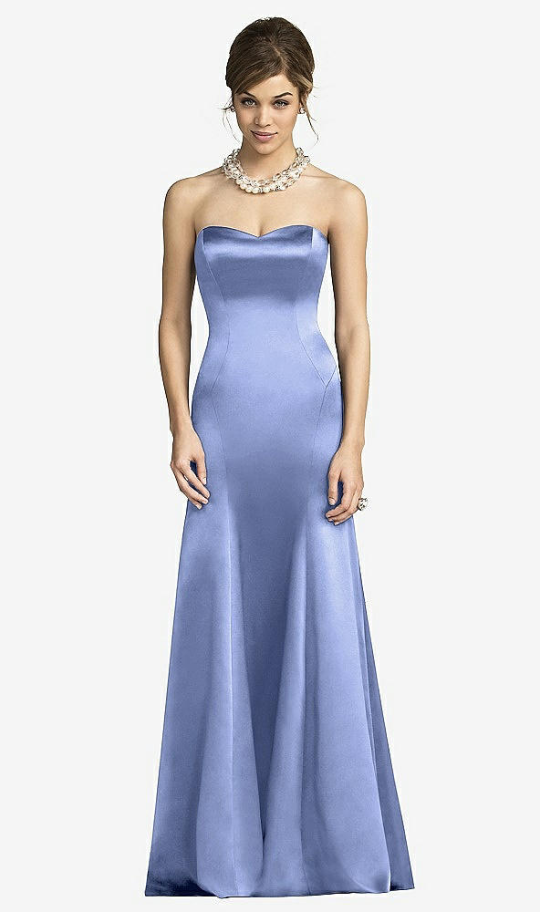 Front View - Periwinkle - PANTONE Serenity After Six Bridesmaids Style 6673