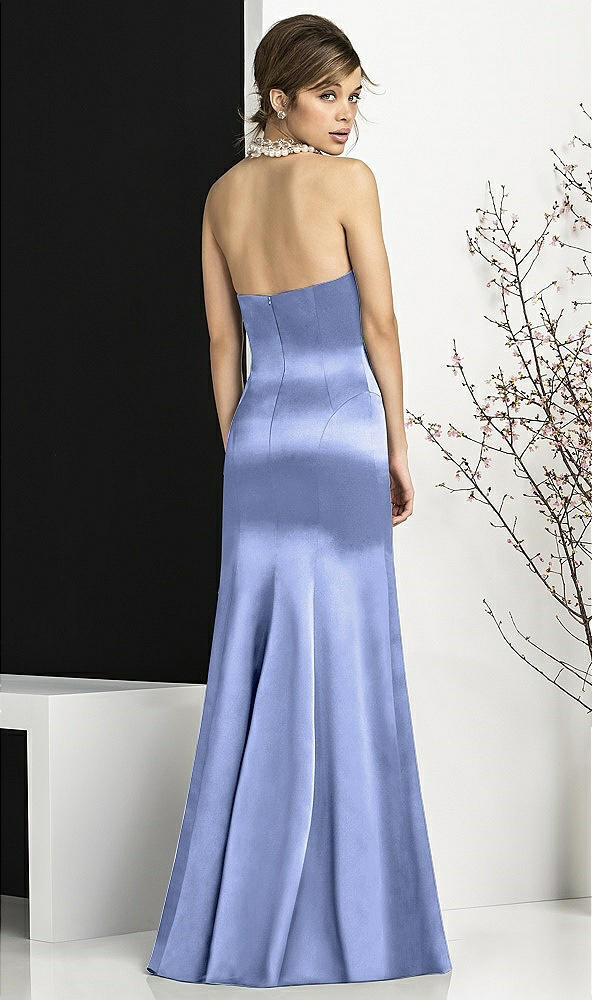 Back View - Periwinkle - PANTONE Serenity After Six Bridesmaids Style 6673