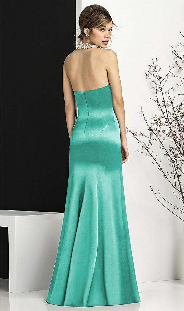 Back View - Pantone Turquoise After Six Bridesmaids Style 6673
