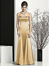 Front View Thumbnail - Venetian Gold After Six Bridesmaids Style 6673