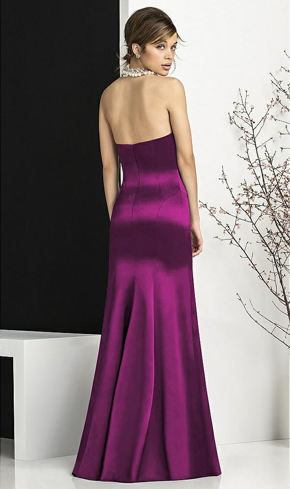 Back View - Wild Berry After Six Bridesmaids Style 6673