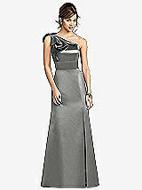 Front View Thumbnail - Charcoal Gray After Six Bridesmaids Style 6674